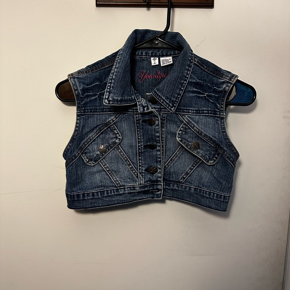 Girl’s denim jean jacket